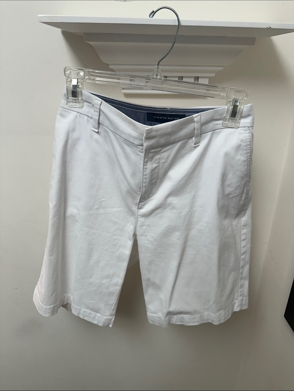 Tommy Hilfiger Women’s White Bermuda Shorts